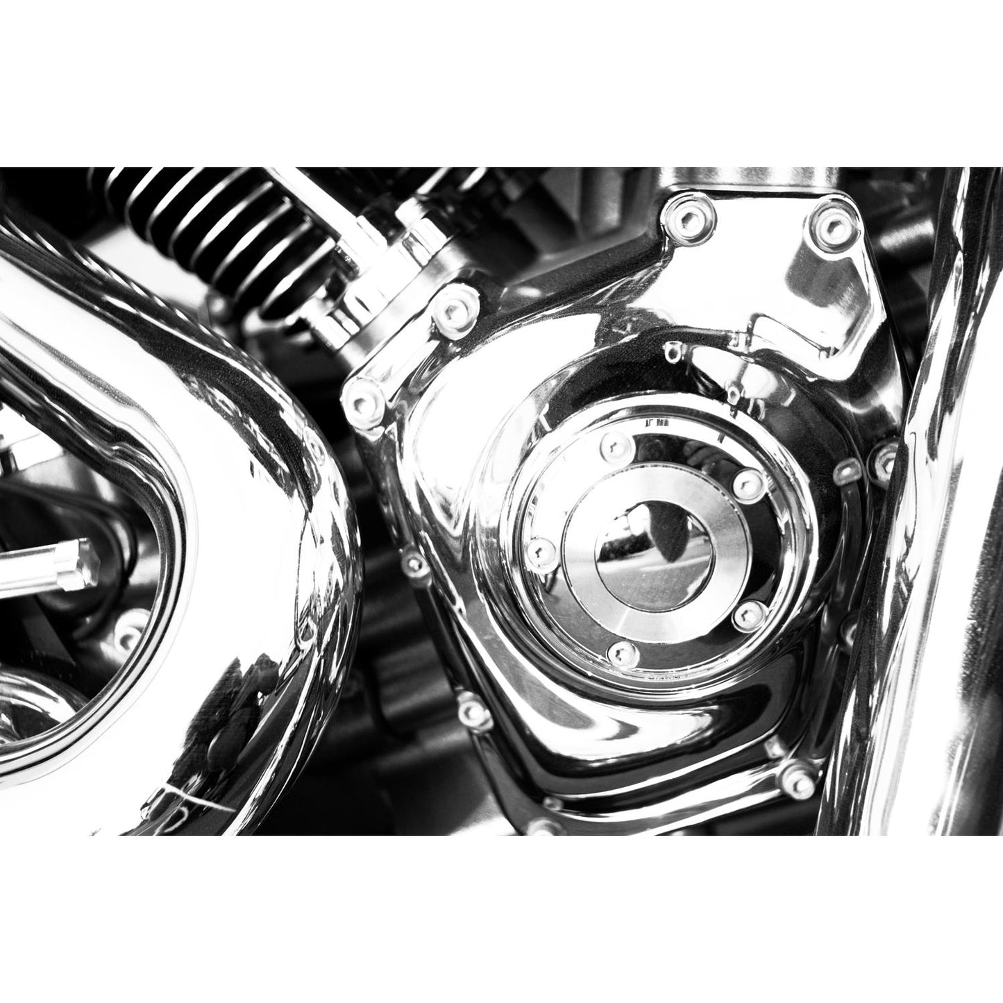 Aluminiumbild - Retro Technik