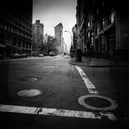 Aluminiumbild - Straße