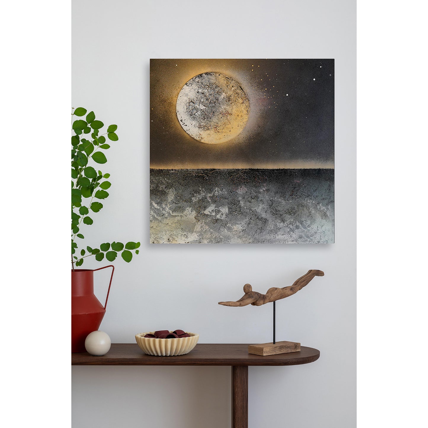 Aluminiumbild - Torsten Reuter Moon