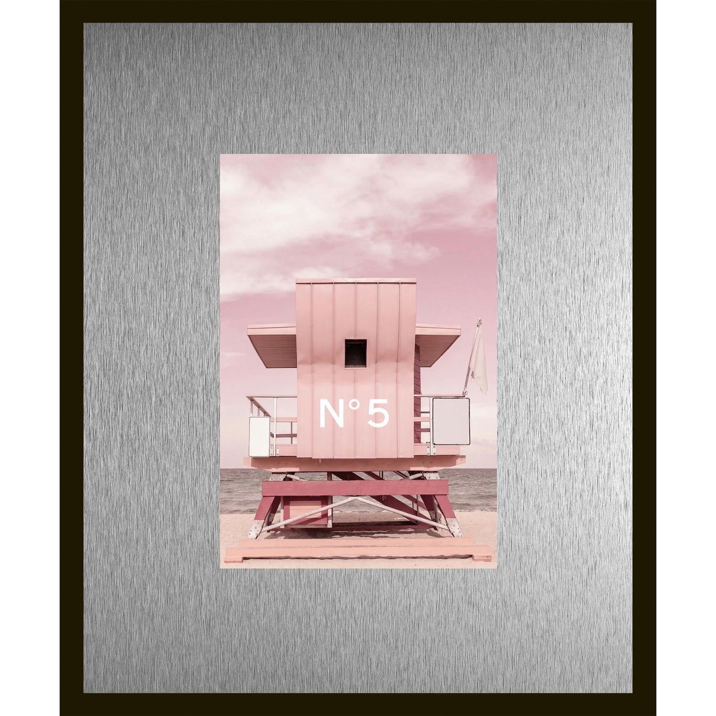 Rahmenbild mit Alupassepartout -  No. 5