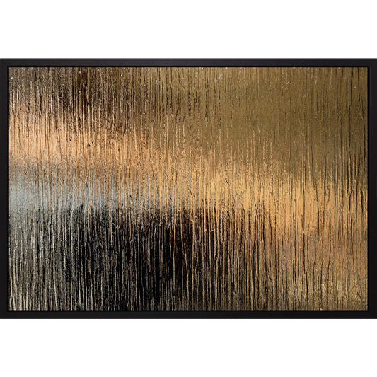 Leinwandbild mit Schattenfugenrahmen - Fusion Layer 60x40cm