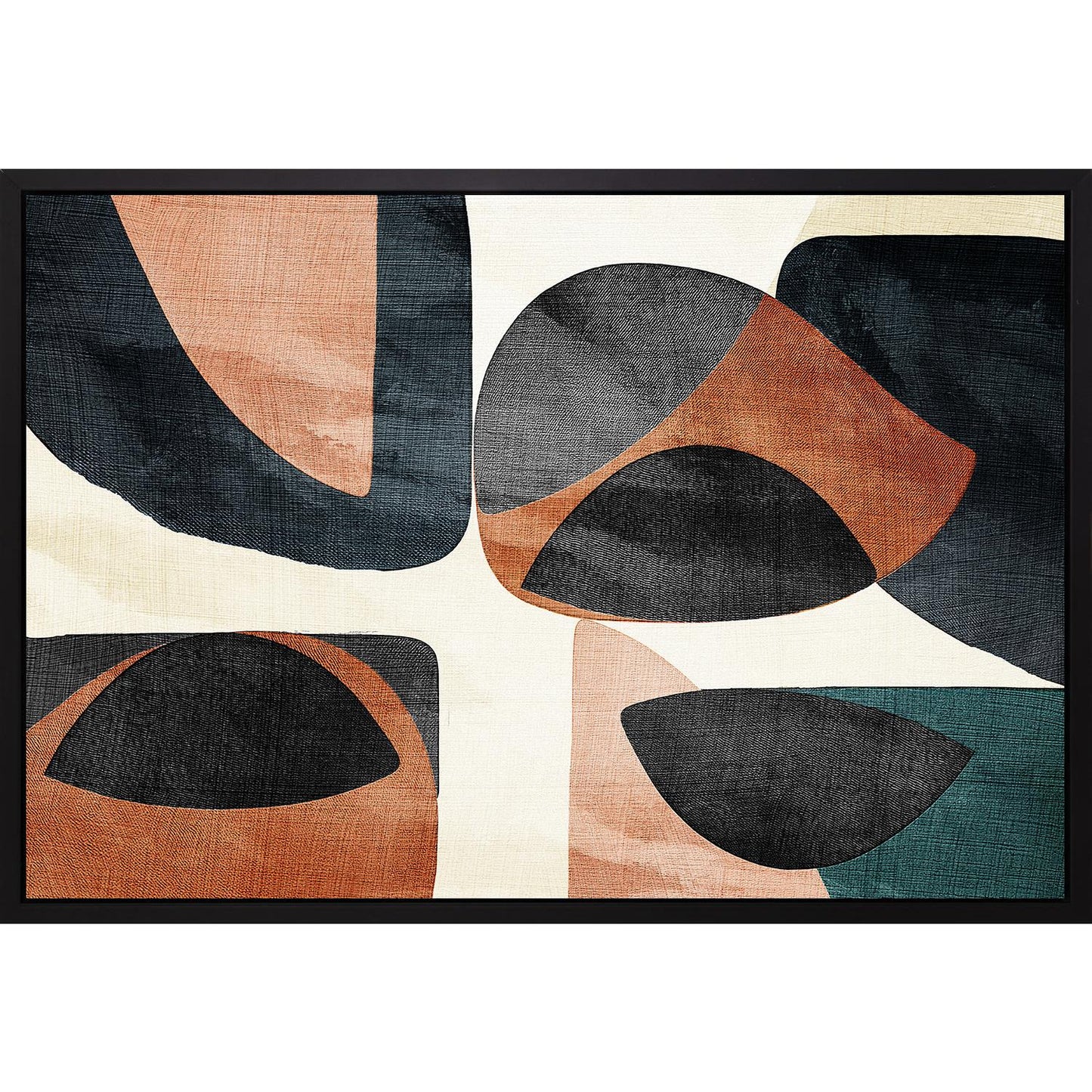 Leinwandbild mit Schattenfugenrahmen - Nordic Frame 60x40cm