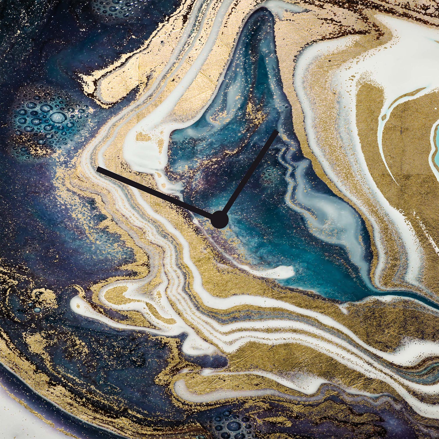 Opulentis Blattgold-Uhr