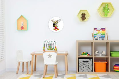 Acrylglas-Uhr - Asterix