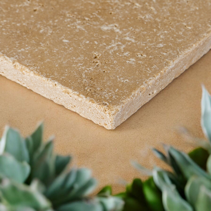 Steinuntersetzer-Set - Zitronen und Oliven