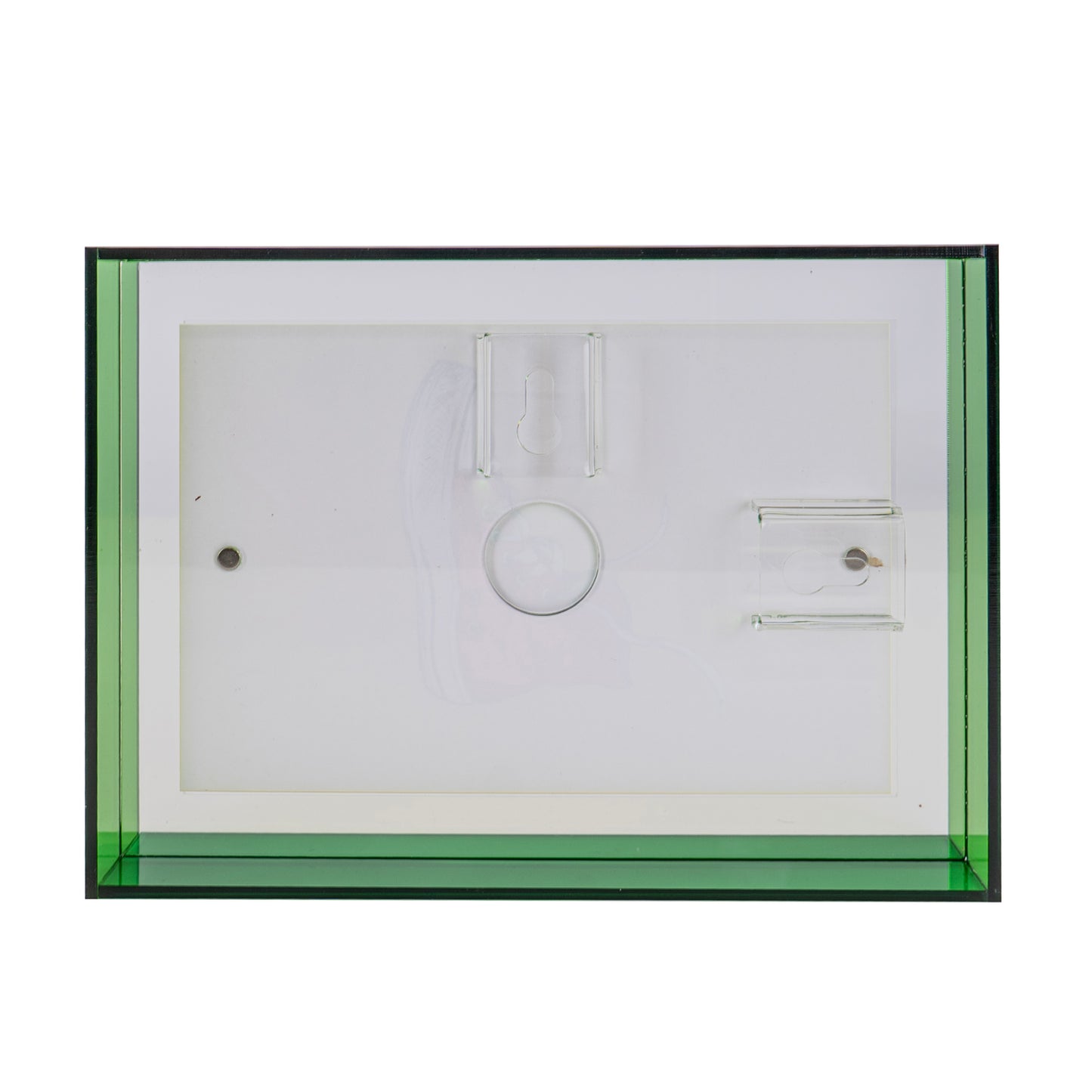 Acrylglas Bilderrahmen - Neon Grün