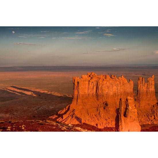 Queen Kerosin Acrylglasbild - MOON OVER MONUMENT VALLEY