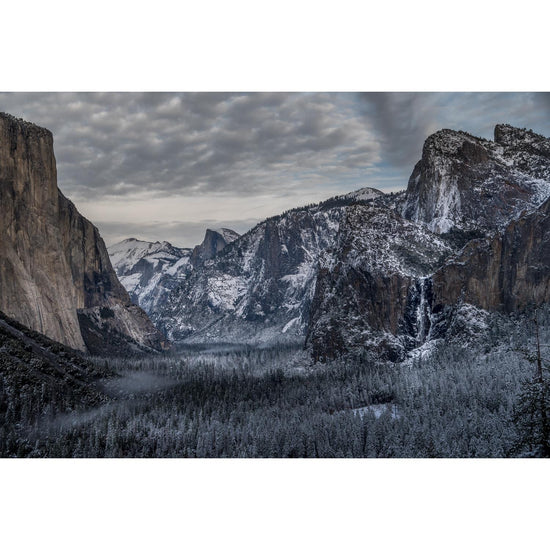 Queen Kerosin Acrylglasbild - YOSEMITE- TUNNEL VIEW AFTER SNOWSTORM