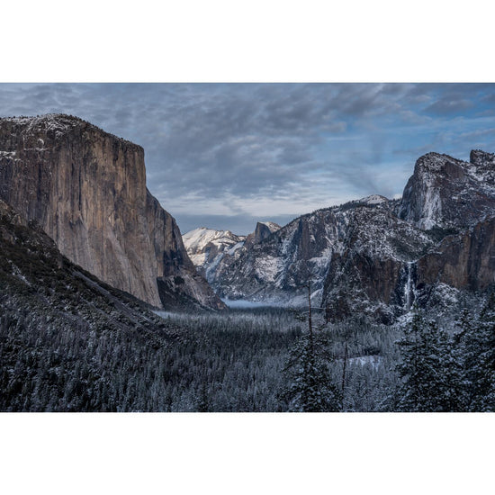 Queen Kerosin Acrylglasbild - YOSEMITE-TUNNEL VIEW AFTRE SNOWSTORM 2