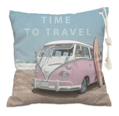 Outdoor Kissenbezug - Time To Travel