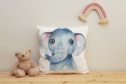 Kissenbezug - Blauer Elefant