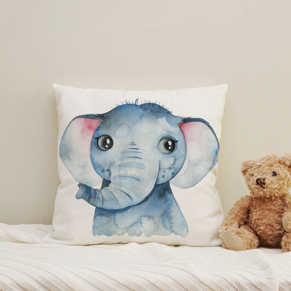 Kissenbezug - Blauer Elefant