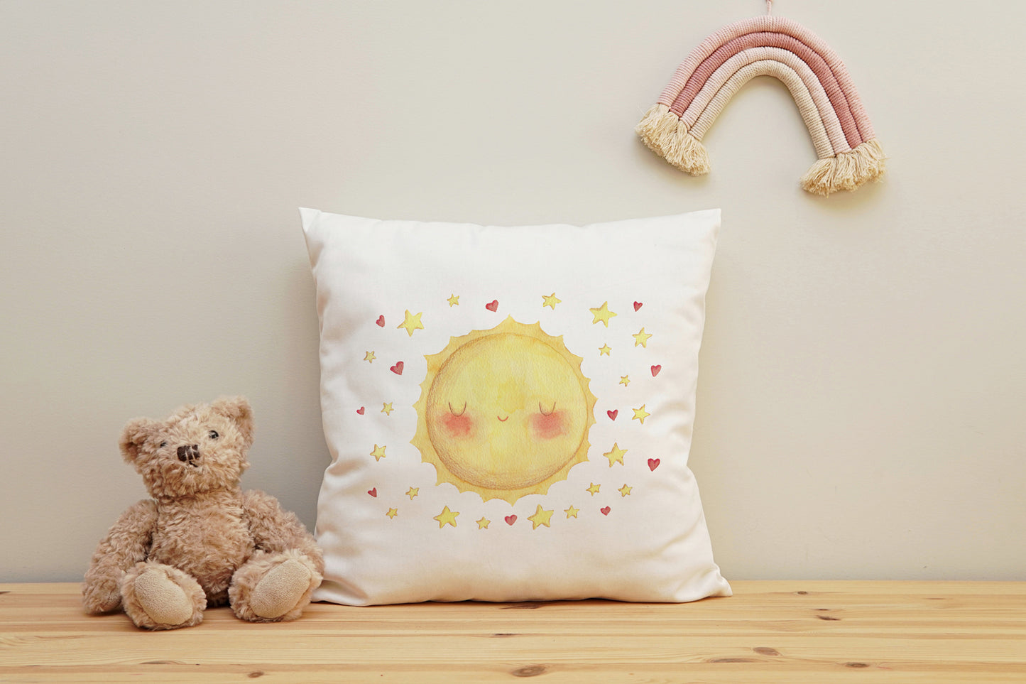 Kissenbezug - Lachende Sonne