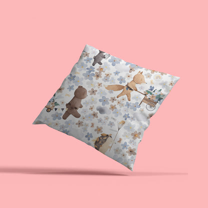 Pillowcase - Busy little animals