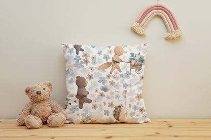 Pillowcase - Busy little animals