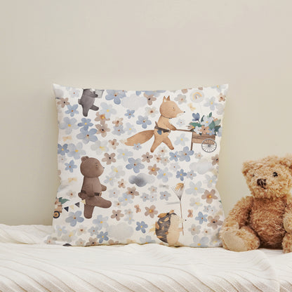 Pillowcase - Busy little animals