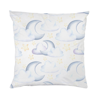 Taie d'oreiller - Lune et nuages
