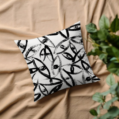 Kissenbezug - Schwarze Augen