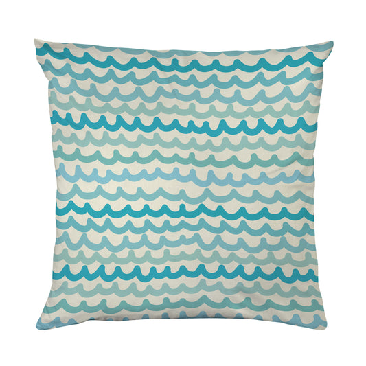 Kissenbezug - Wellenmuster