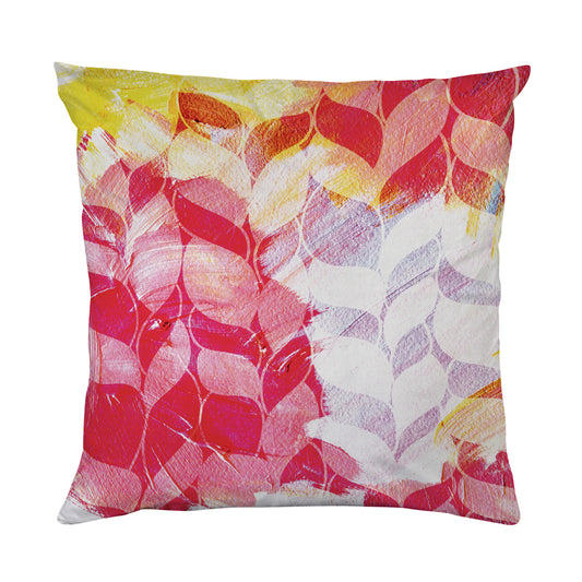 Kissenbezug - Rot und weißes Muster