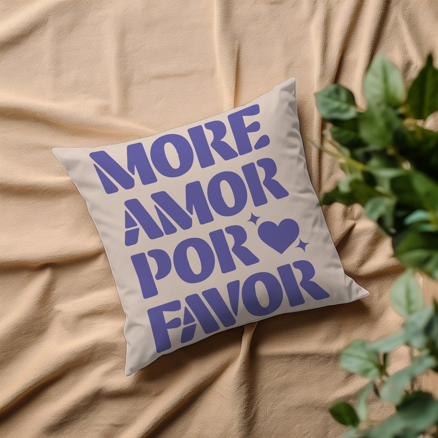 Kissenbezug - More Amor Por Favor