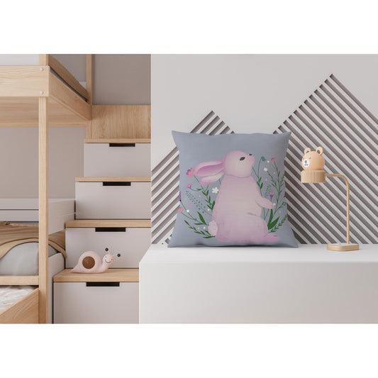 Kissenbezug - Sitzender Hase