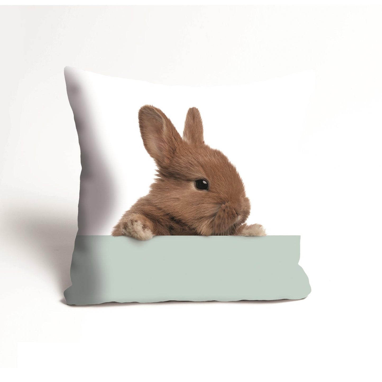 Kissenbezug - Brauner Hase