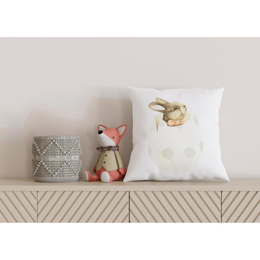 Kissenbezug - Hase in Ei