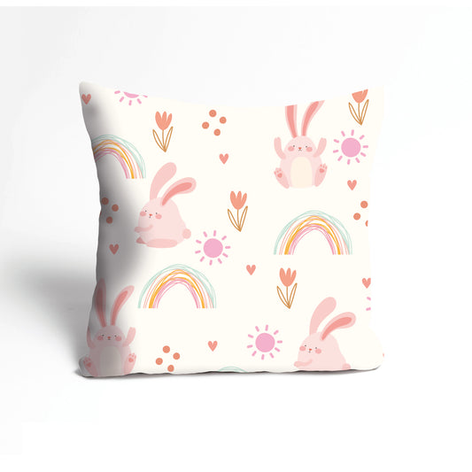 Kissenbezug - Bunnies and Rainbows