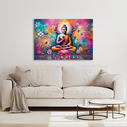 Acrylglasbild - Buddha Time