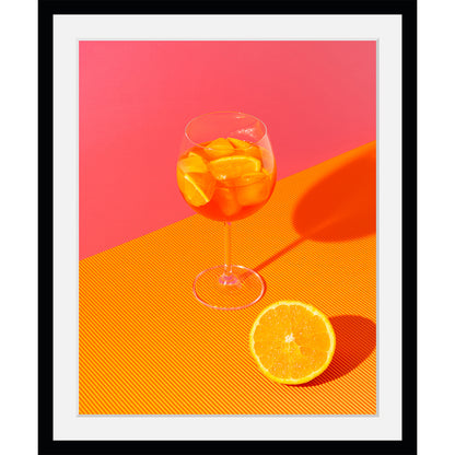 Rahmenbild - Orange Drink