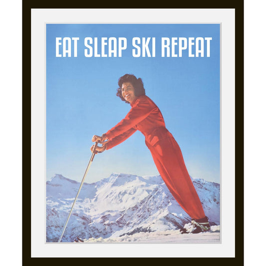 Rahmenbild - Eat Sleap Ski Repeat