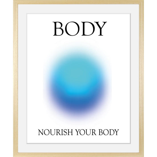 Queen Kerosin Rahmenbild - Body Nourish Your Body