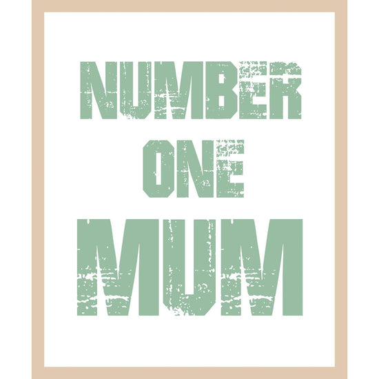 Queen Kerosin Rahmenbild - Number One Mum