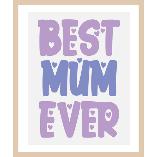 Rahmenbild -  Best mum ever