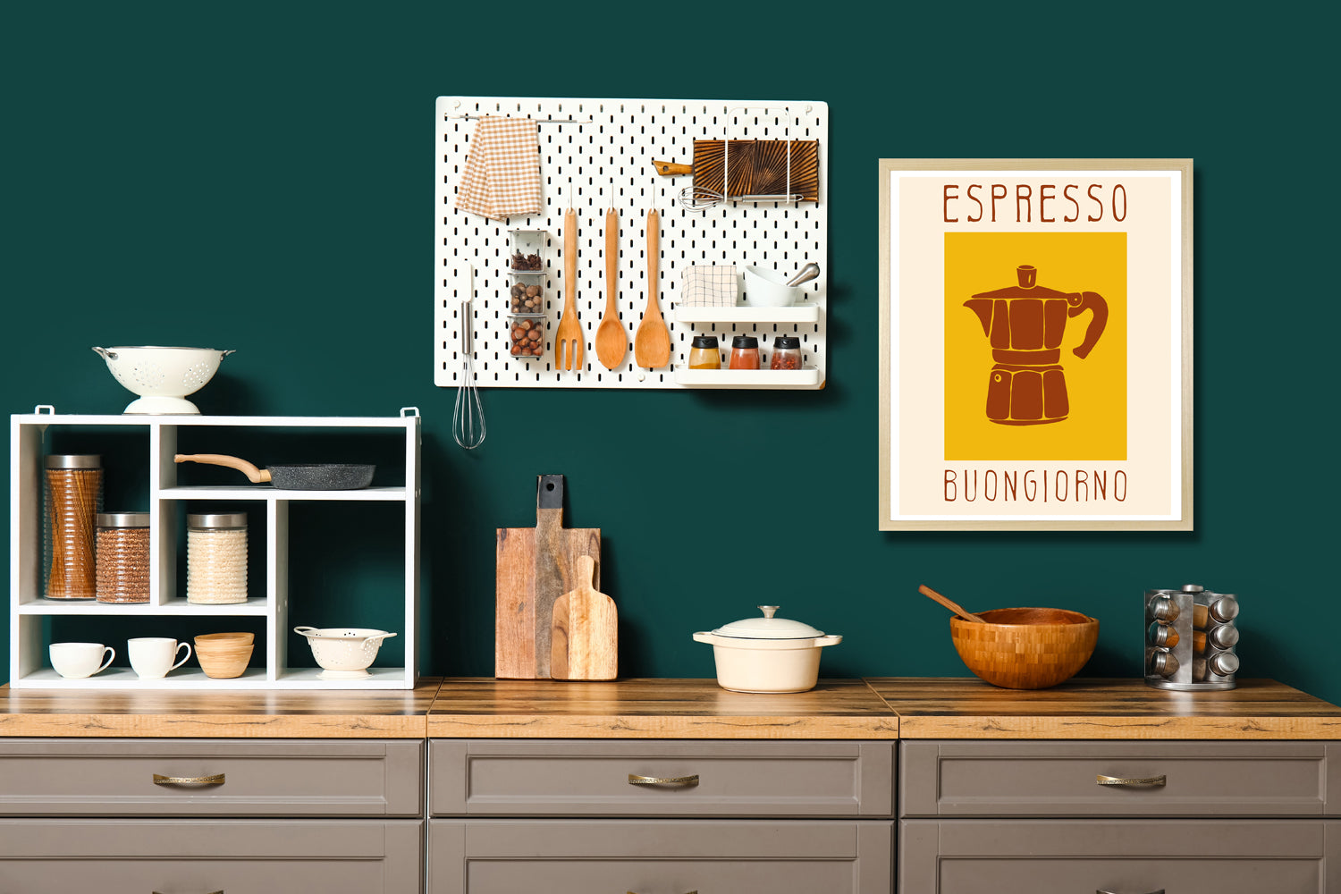 Rahmenbild - Espresso Buongiorno Wohnbeispiel