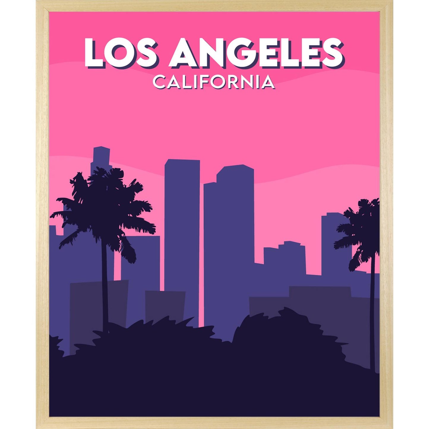 Rahmenbild - Los Angeles California Vintage