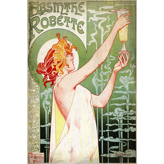 Queen Kerosin Blechschild - Absinthe Robette