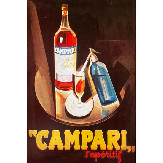 Queen Kerosin Blechschild - Campari Aperitif