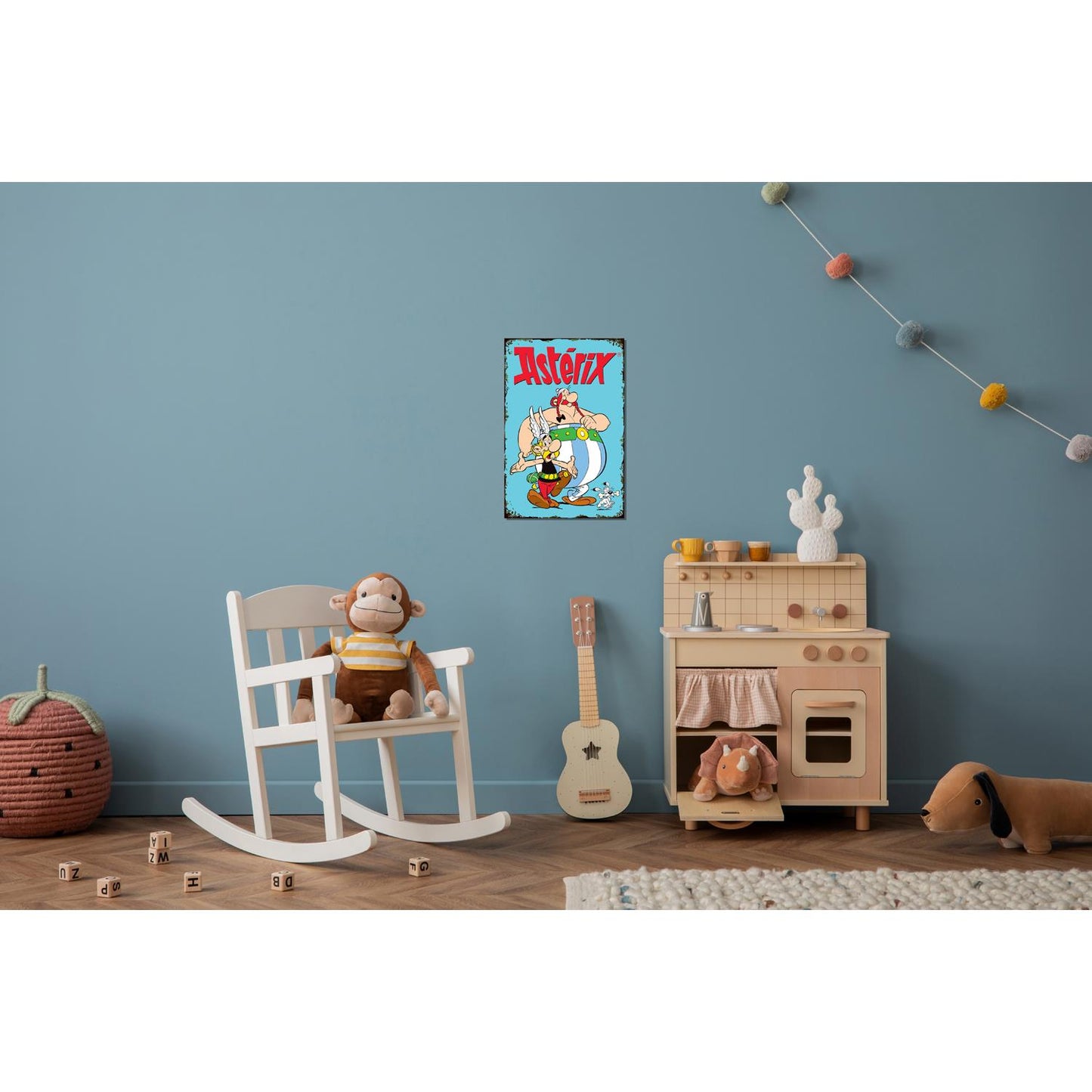 Blechschild - Asterix und Obelix 1