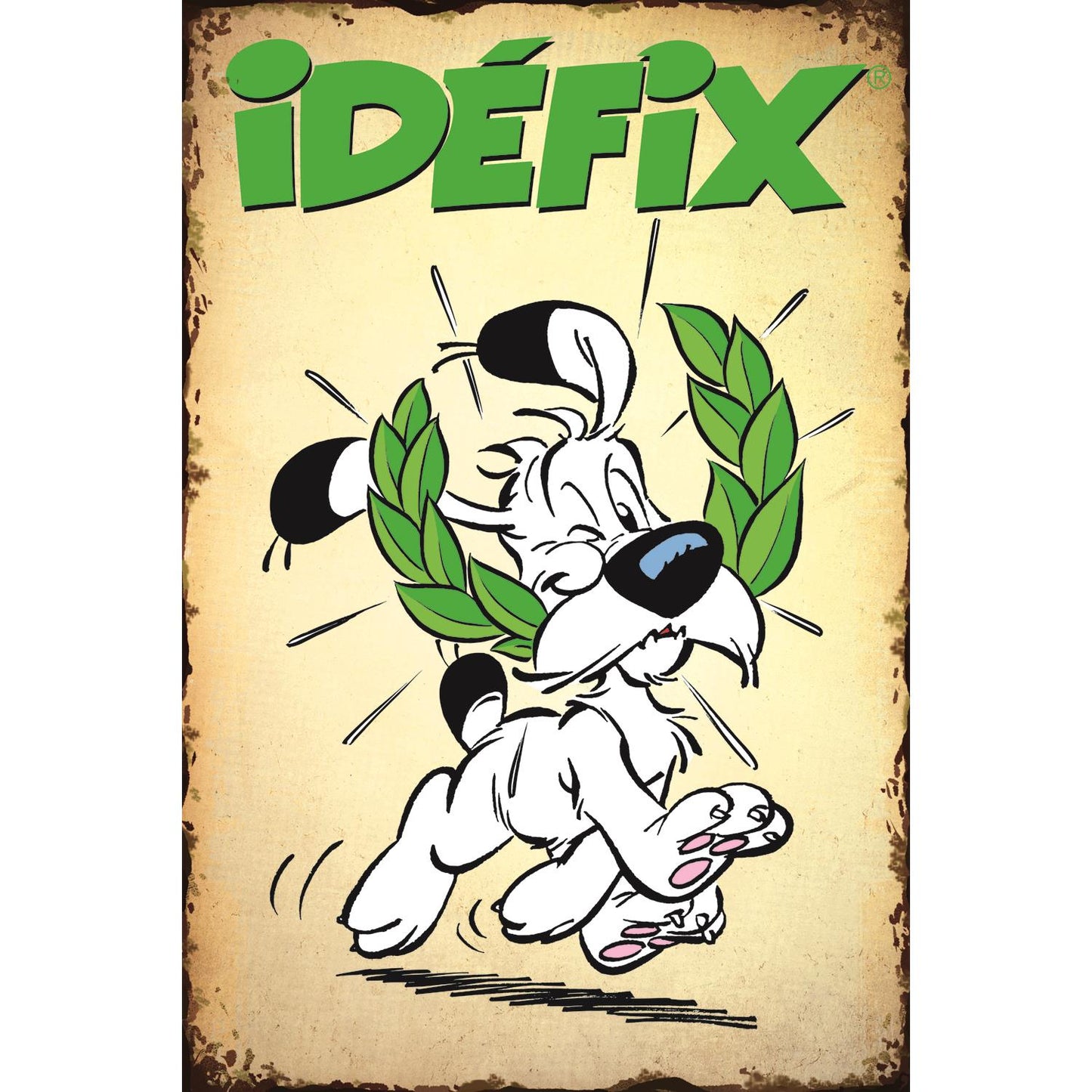 Blechschild - Idefix