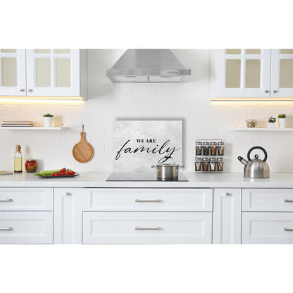 Spritzschutz - We are Family