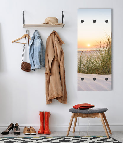 Garderobe - Sonnenuntergang auf Sylt