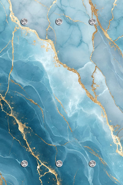 Garderobe - Blue marble