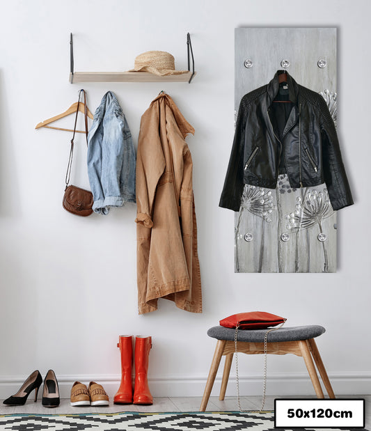 Garderobe - Grey Flowers