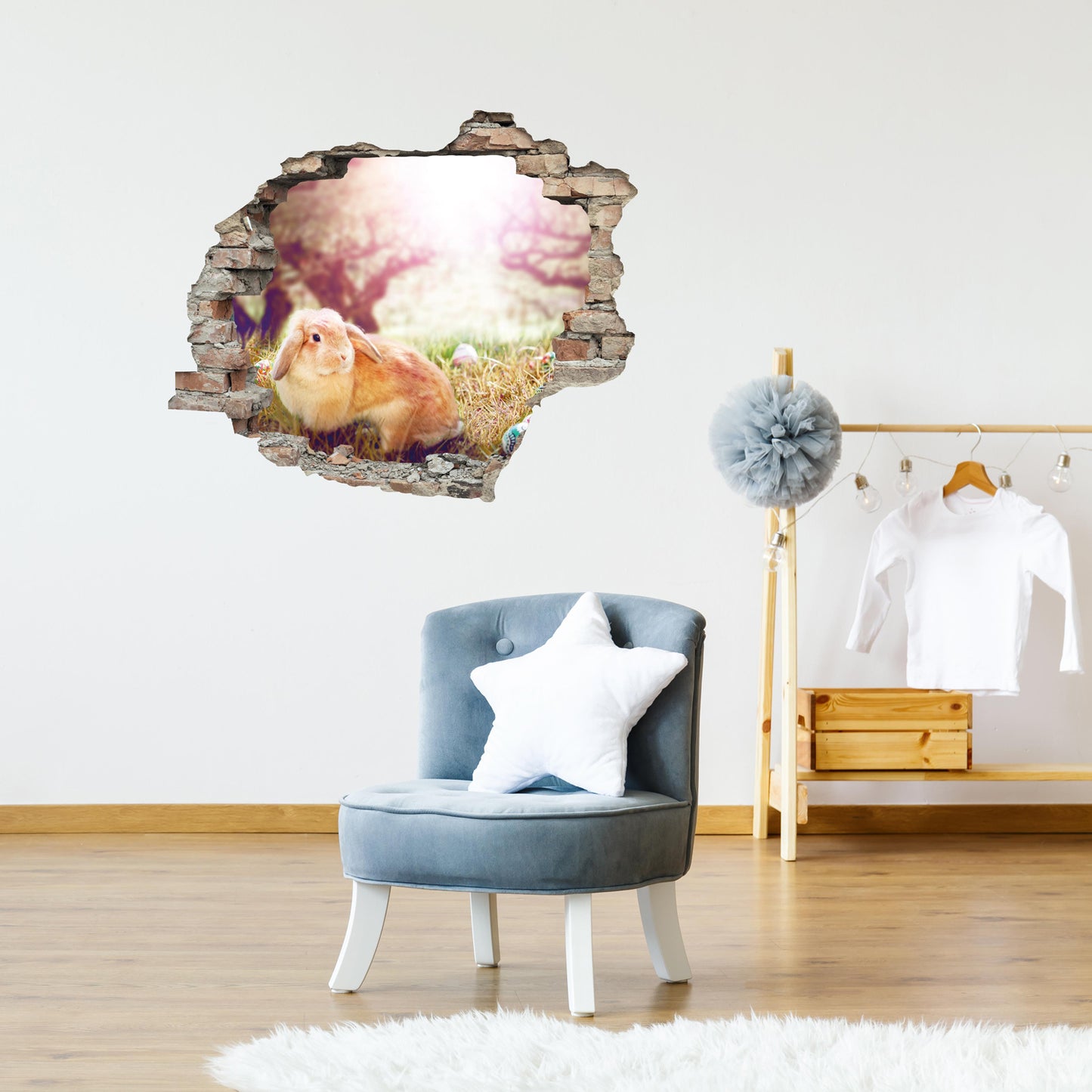 3D Wandtattoo - Sunshine Bunny