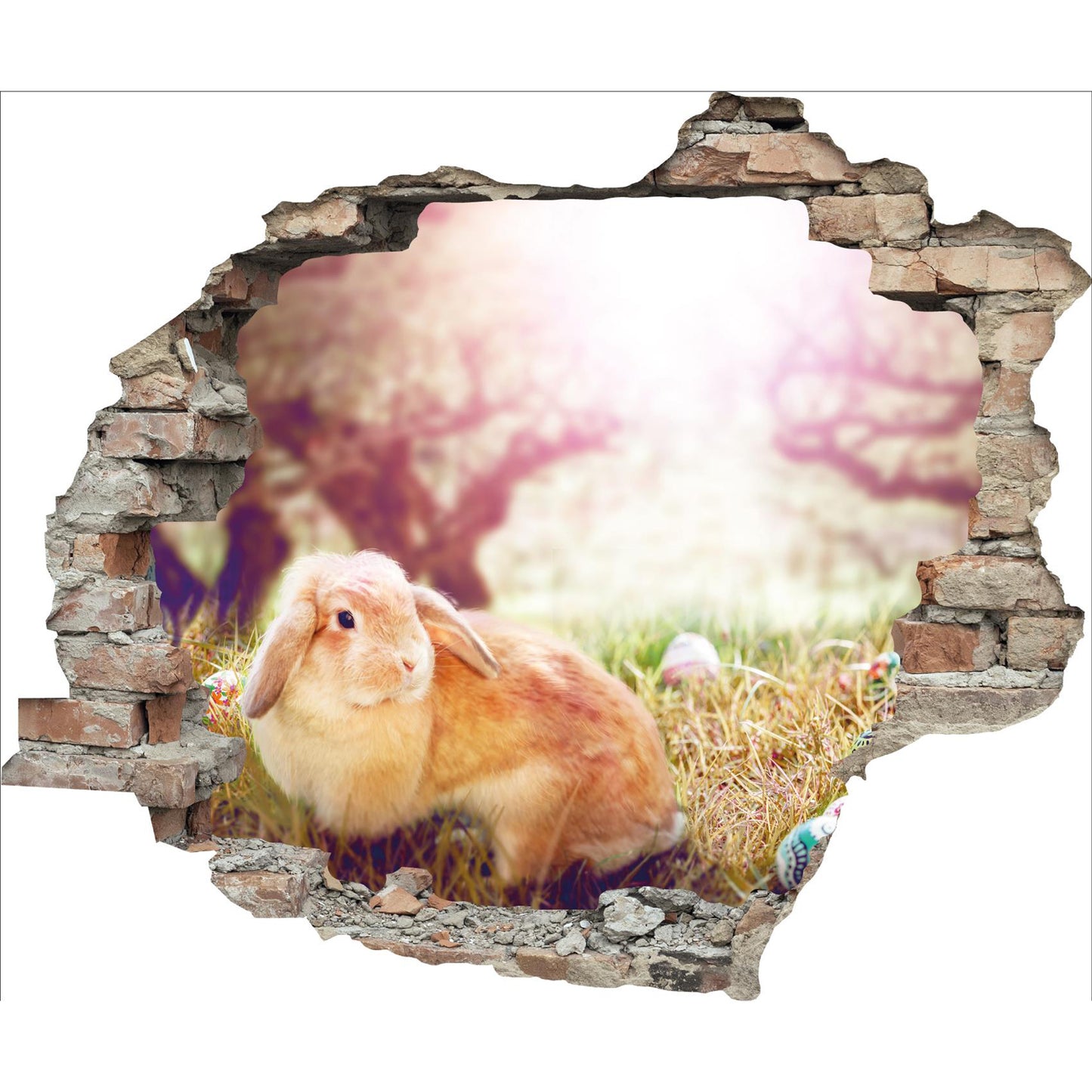 3D Wandtattoo - Sunshine Bunny