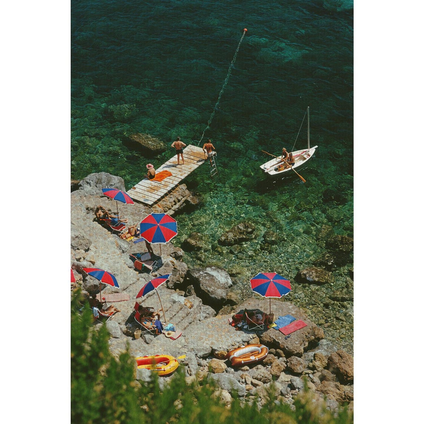 Slim Aarons - Porto Ercole Detail