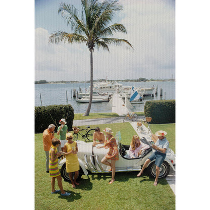 Slim Aarons - Palm Beach Society Detail