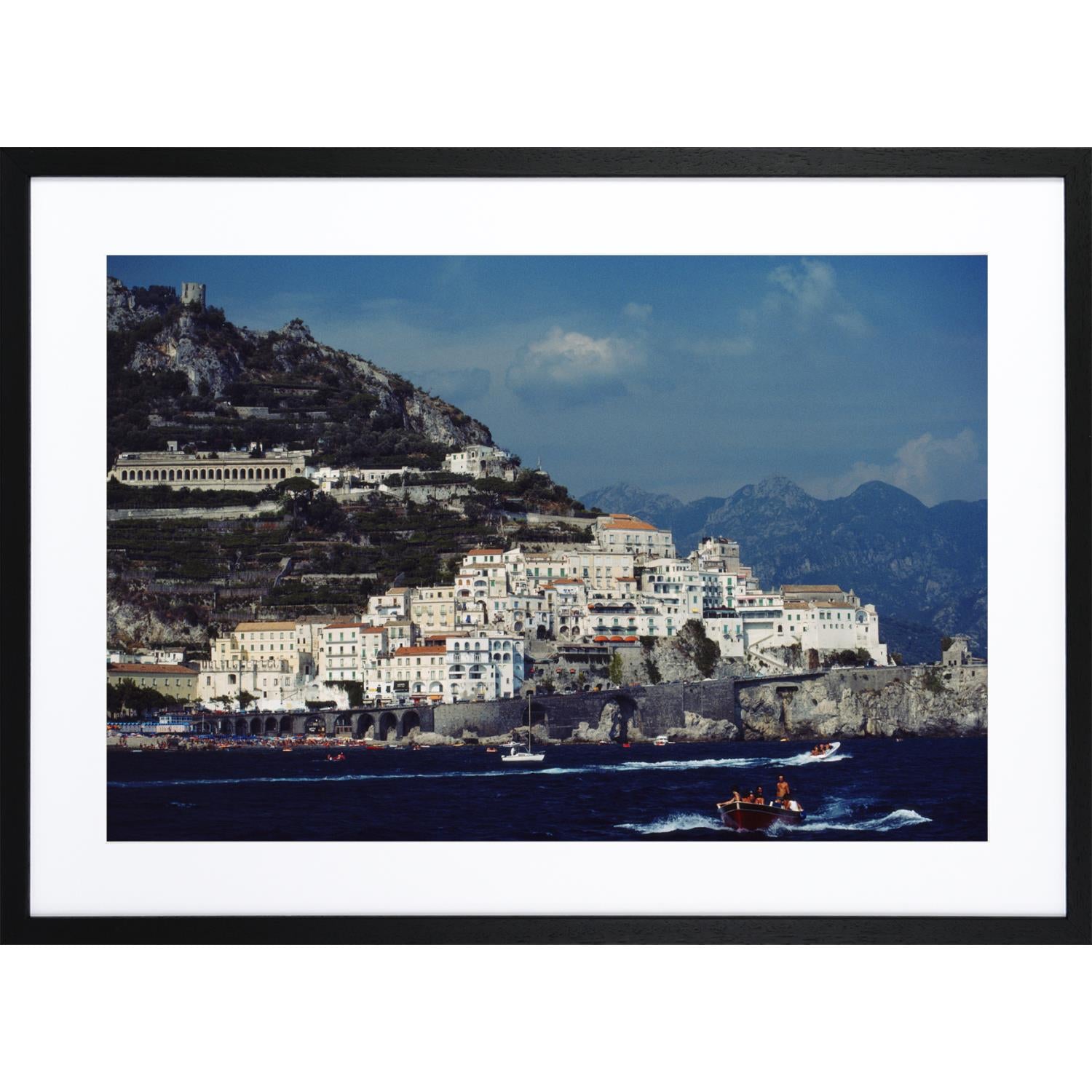 Slim Aarons - The Town Of Amalfi Detail